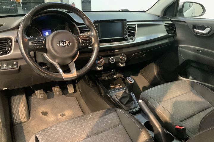 Sølv Kia Rio fra 2018