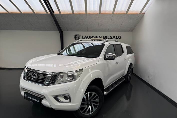Hvid Nissan Navara fra 2016