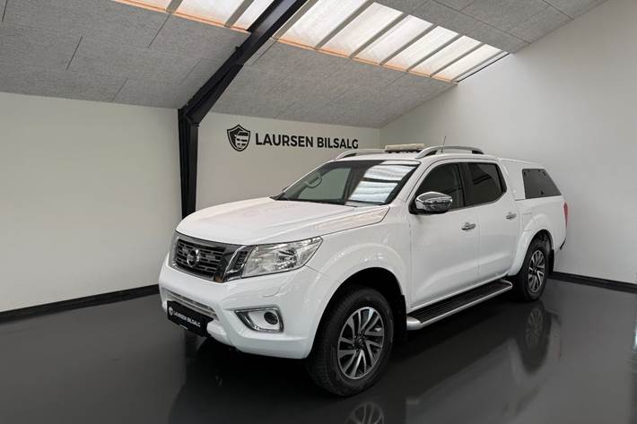 Hvid Nissan Navara fra 2016