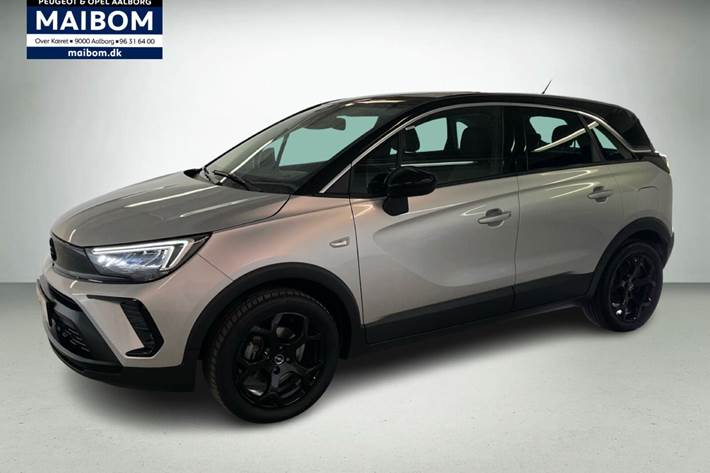 Sølv Opel Crossland fra 2023