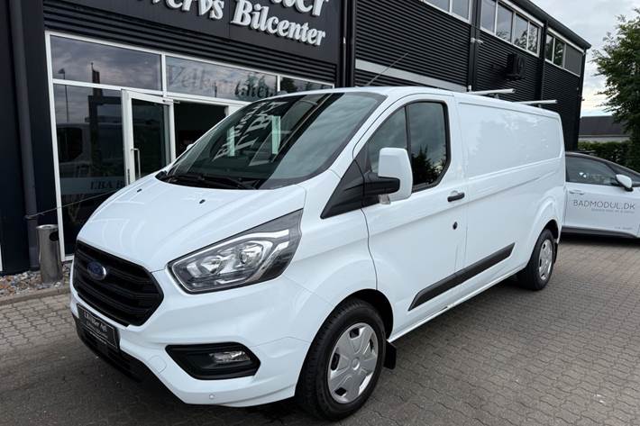 Hvid Ford Transit Custom 300 L2 fra 2022