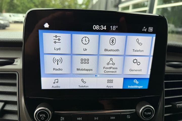 Hvid Ford Transit Custom 300 L2 fra 2022