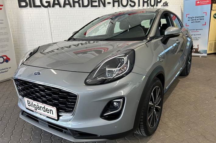 Grå Ford Puma fra 2020 set udefra