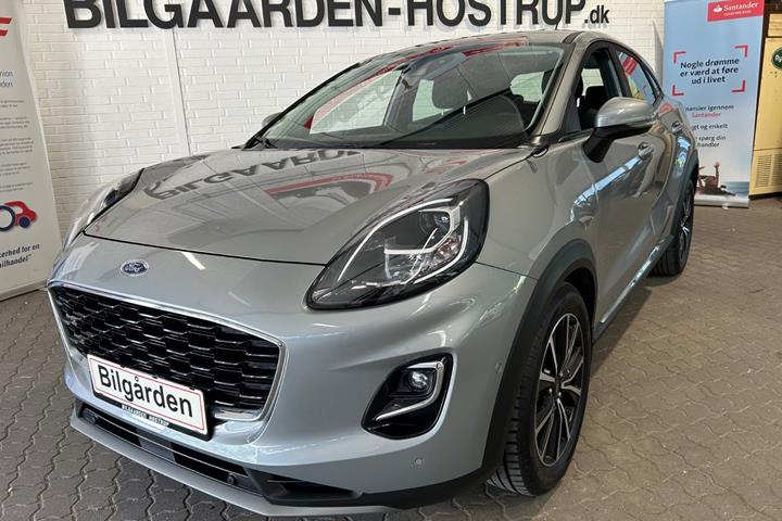 Grå Ford Puma fra 2020 set udefra
