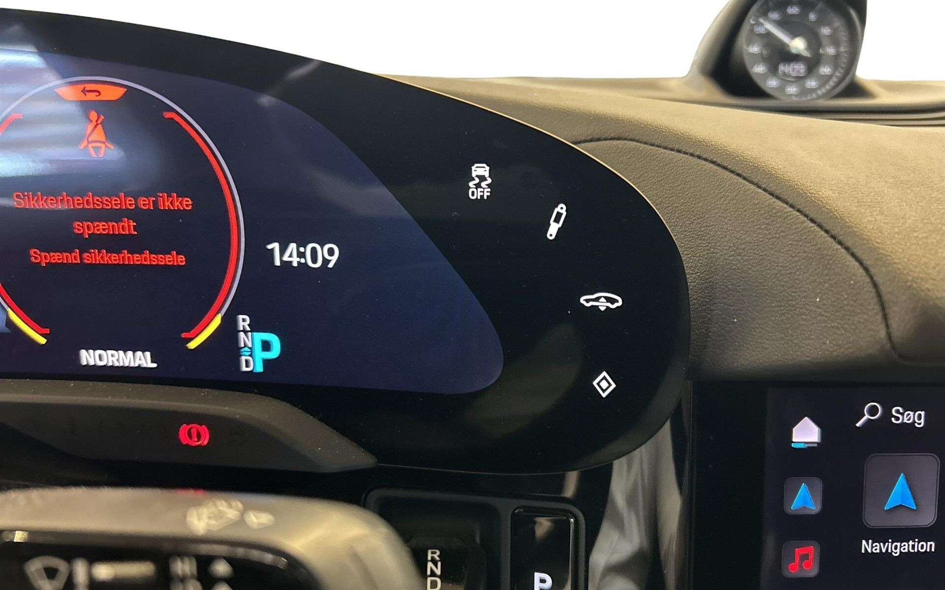 Blå Porsche Taycan fra 2020