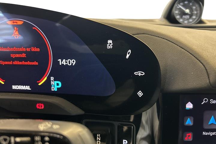 Blå Porsche Taycan fra 2020
