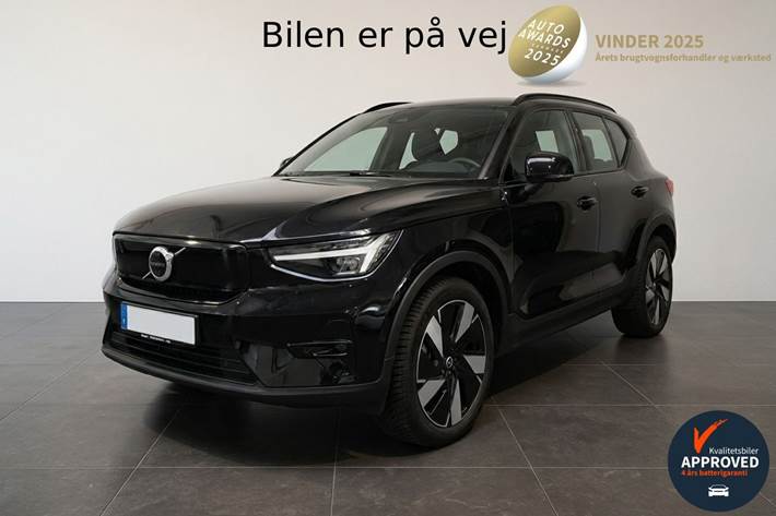 Sort Volvo XC40 fra 2023