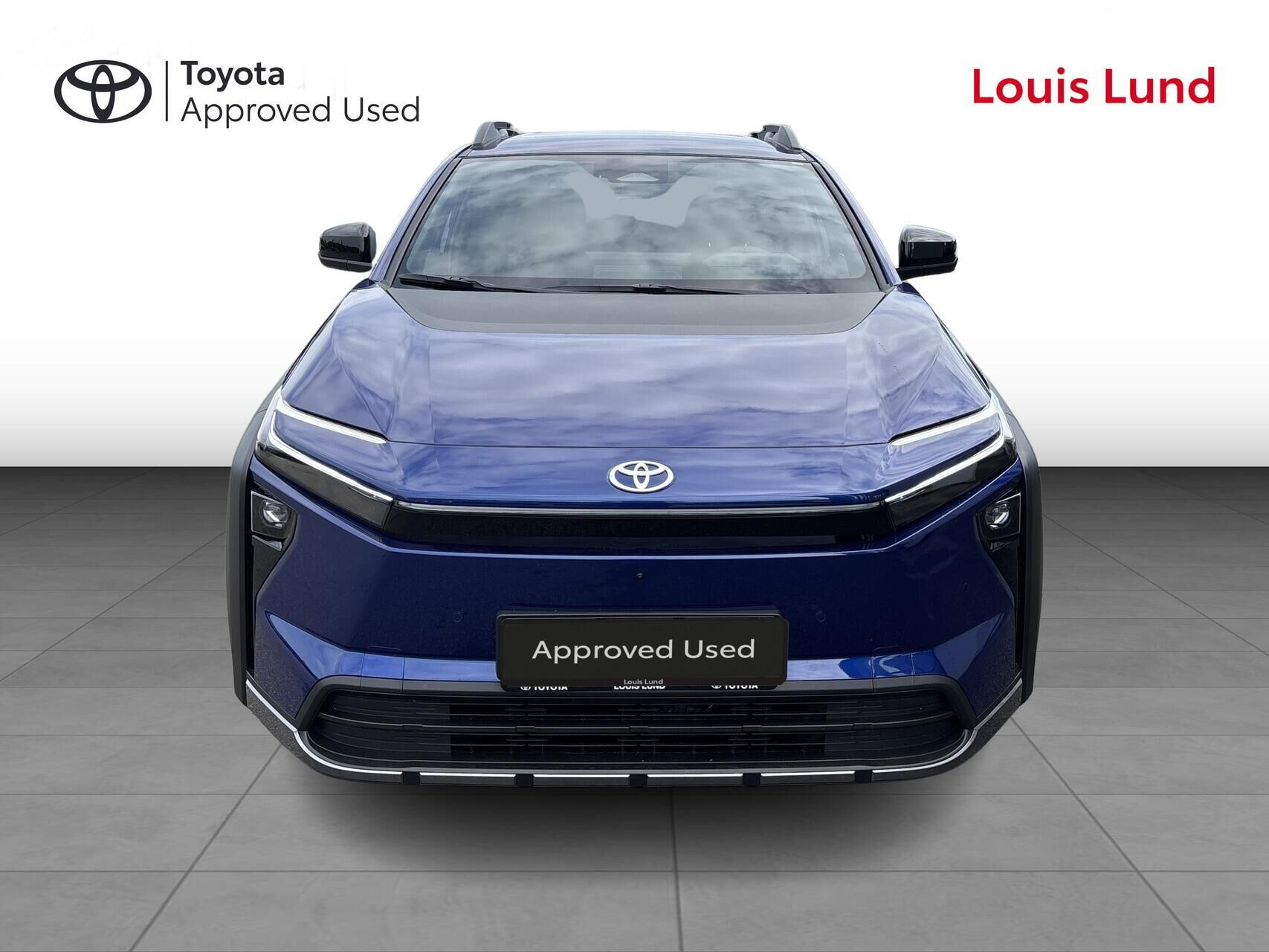 Blå Toyota bZ4X Touring fra 2026