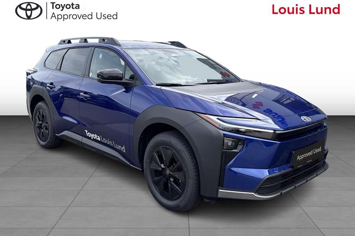 Blå Toyota bZ4X Touring fra 2026