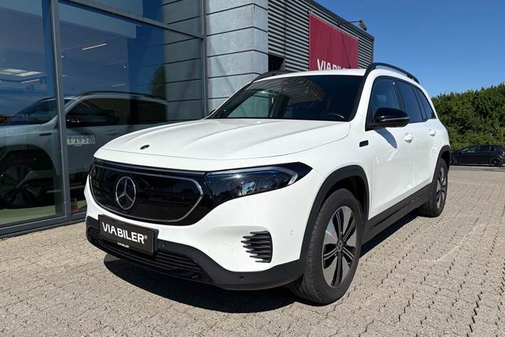 Hvid Mercedes EQB 250 fra 2022