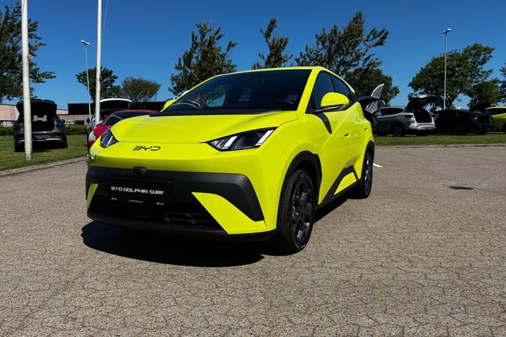 Grøn BYD Dolphin Surf fra 2025