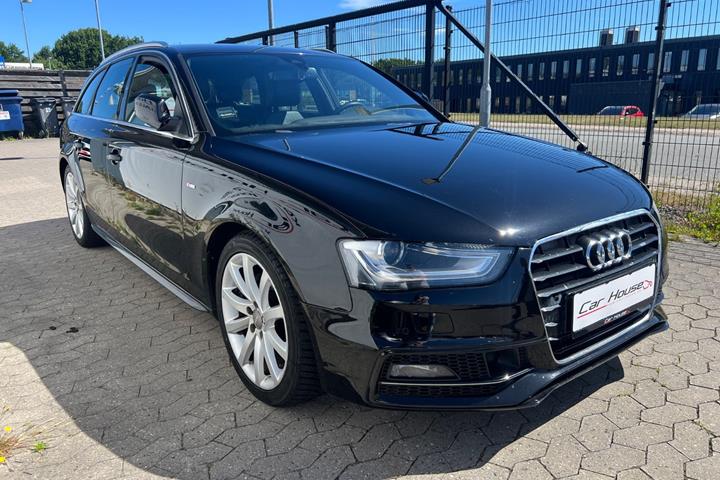 Sort Audi A4 fra 2015