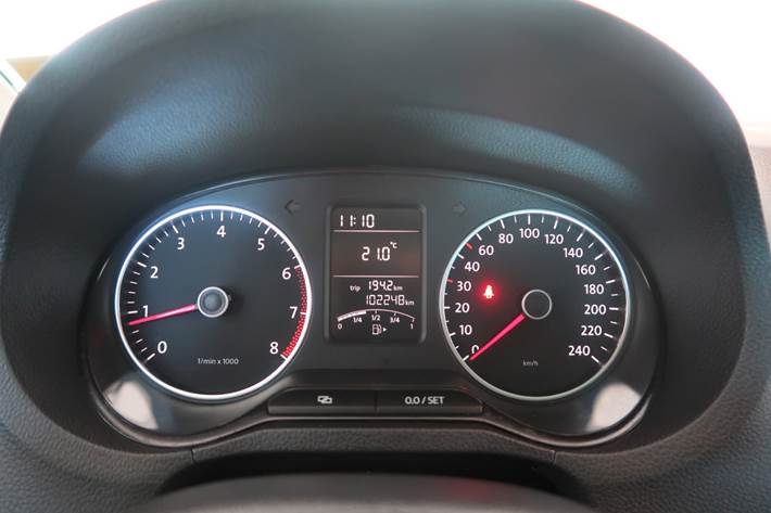 Sort VW Polo fra 2013
