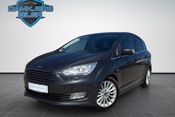 Grå Ford C-MAX fra 2017 set udefra