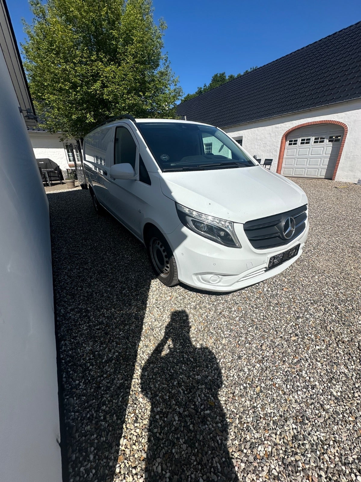 Hvid Mercedes Vito 119 fra 2020