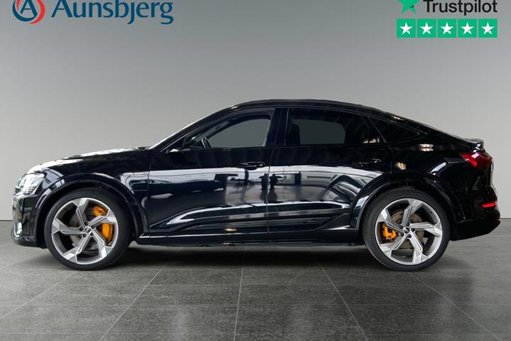 Sort Audi e-tron S fra 2022