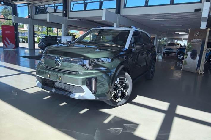 Grøn Citroën e-C3 Aircross fra 2025