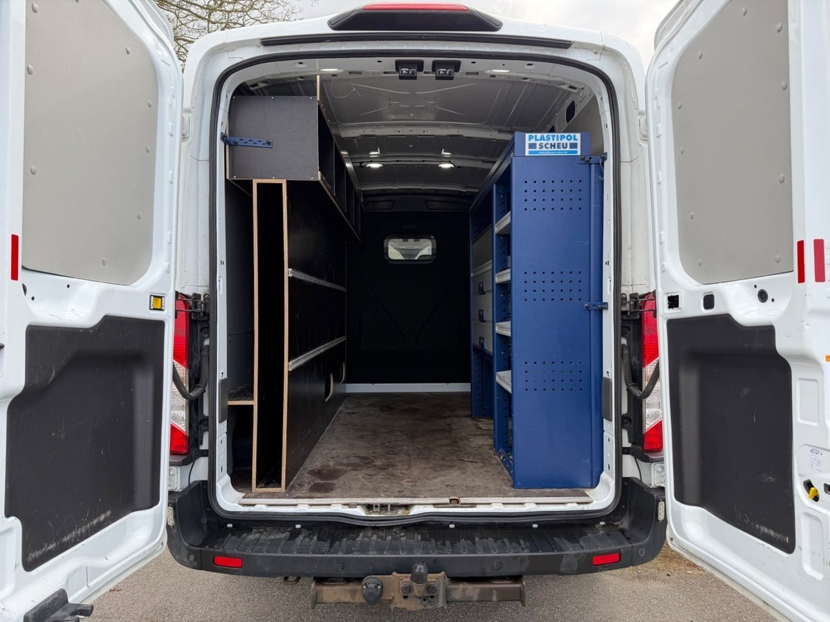 Hvid Ford Transit 350 L2 Van fra 2020