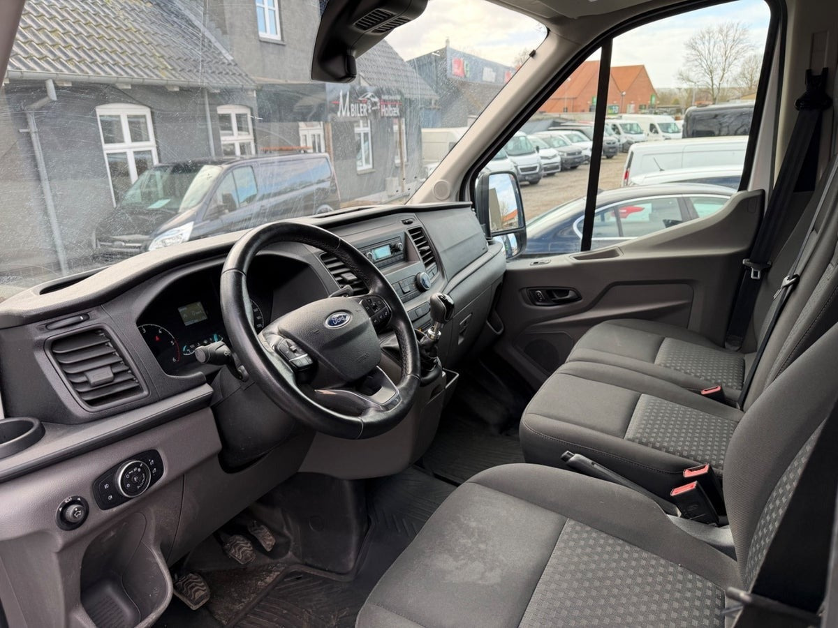Hvid Ford Transit 350 L2 Van fra 2020