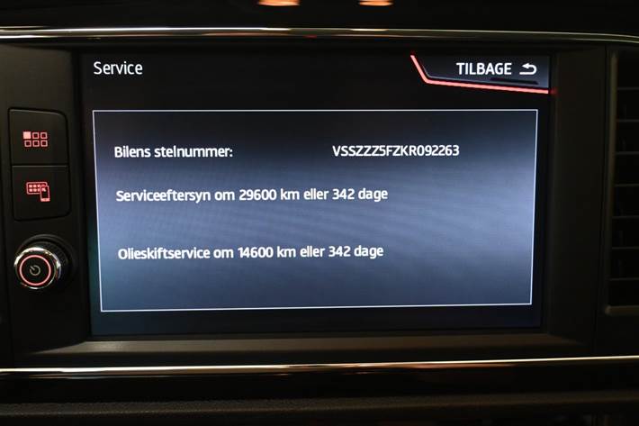Grå Seat Leon fra 2019
