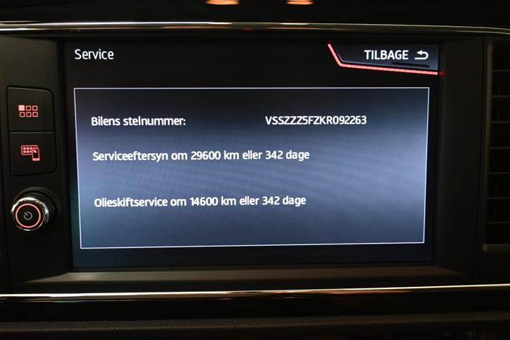Grå Seat Leon fra 2019
