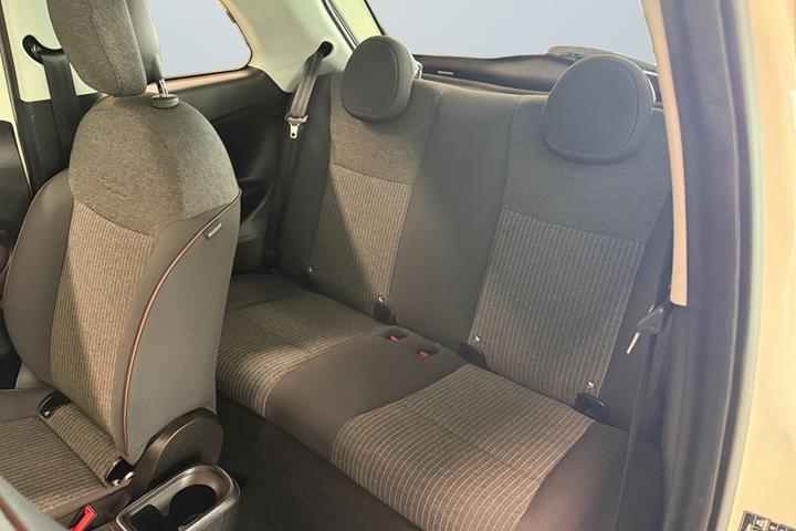 Hvid Fiat 500e fra 2022