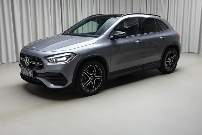 Grå Mercedes GLA220 d fra 2021