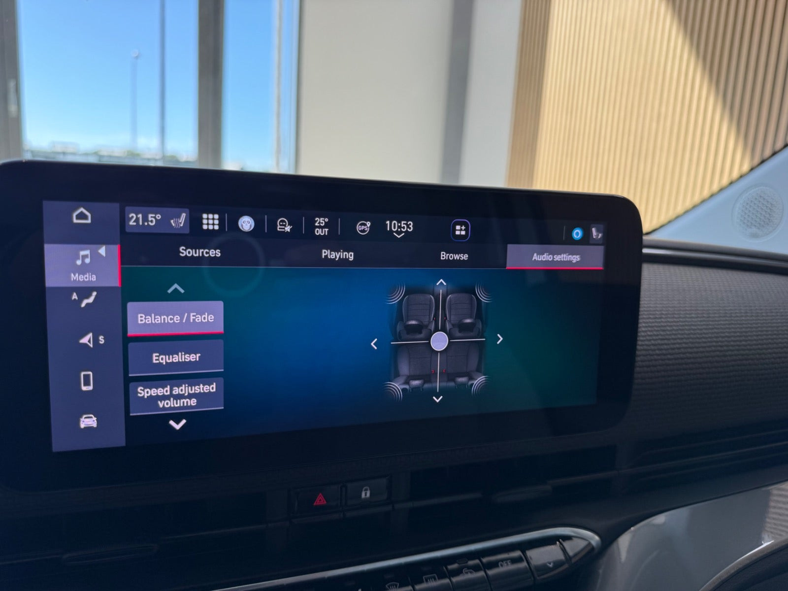 Hvid Fiat 500e fra 2023