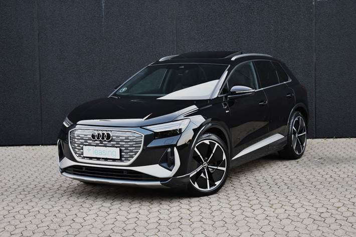Sort Audi Q4 e-tron fra 2021