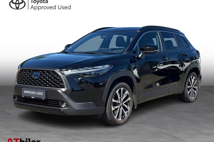 Sort Toyota Corolla Cross fra 2022 set udefra