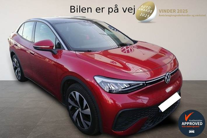 Rød VW ID.5 fra 2024