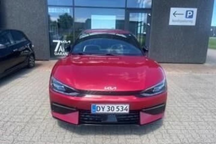Rød Kia EV6 fra 2022