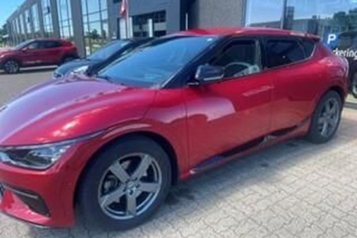 Rød Kia EV6 fra 2022
