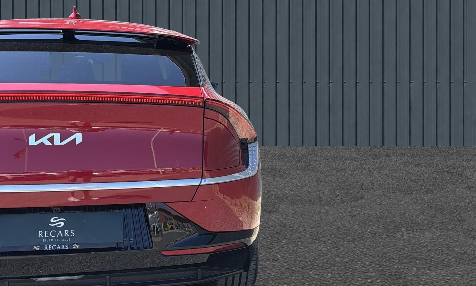 Rød Kia EV6 fra 2024