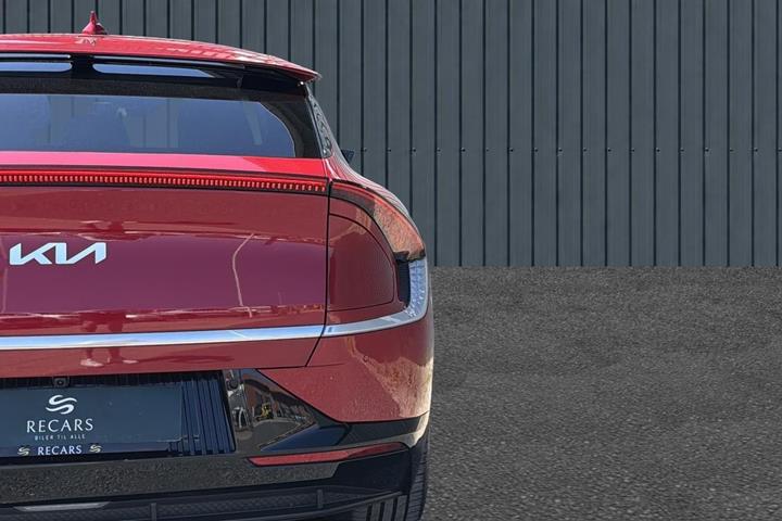 Rød Kia EV6 fra 2024