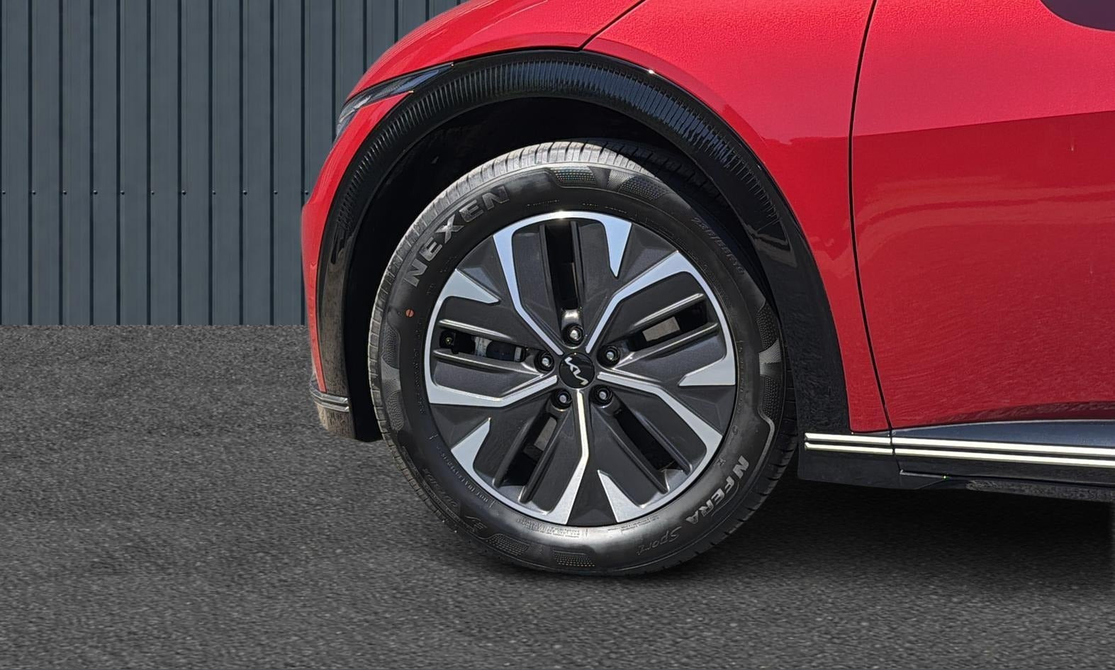 Rød Kia EV6 fra 2024