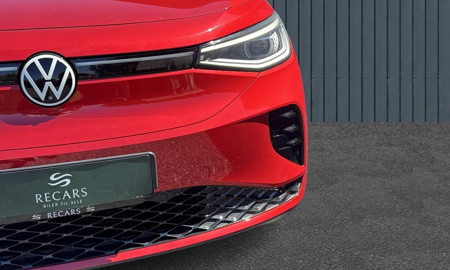 Rød VW ID.4 fra 2023