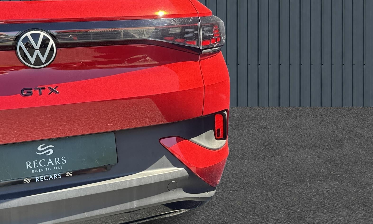 Rød VW ID.4 fra 2023