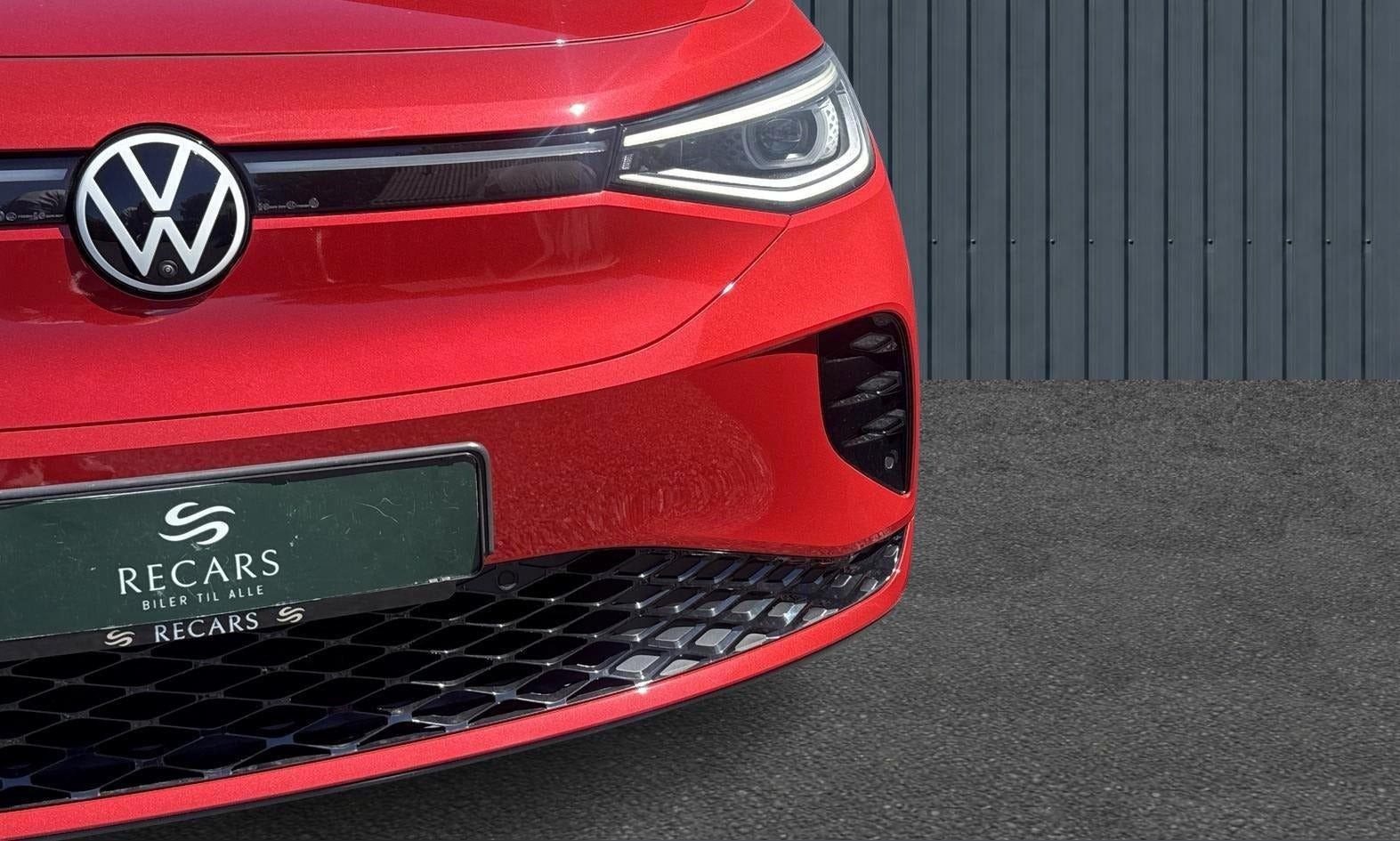 Rød VW ID.4 fra 2023