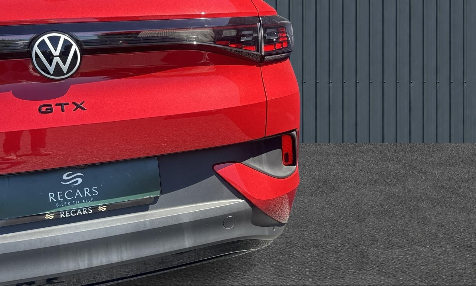 Rød VW ID.4 fra 2023
