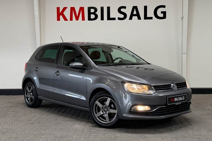 Grå VW Polo fra 2015