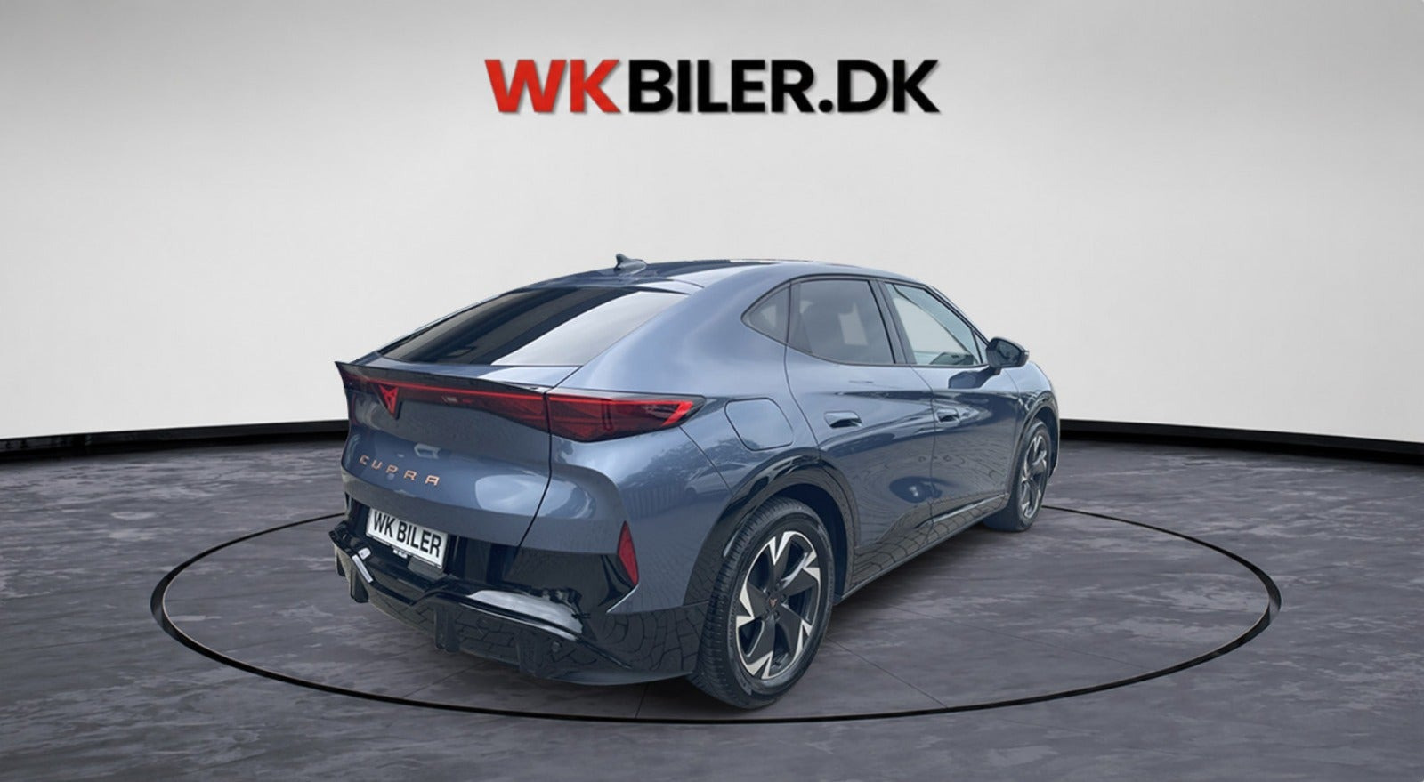 Blå Cupra Tavascan fra 2025
