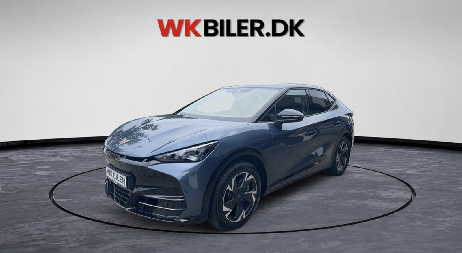 Blå Cupra Tavascan fra 2025