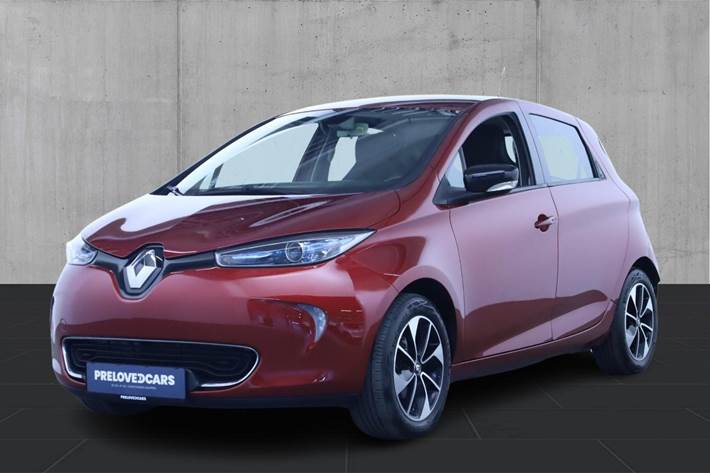 Rød Renault Zoe fra 2018