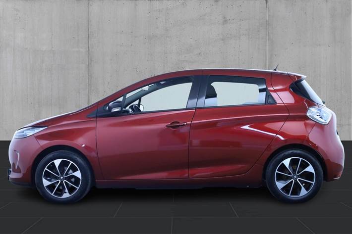 Rød Renault Zoe fra 2018