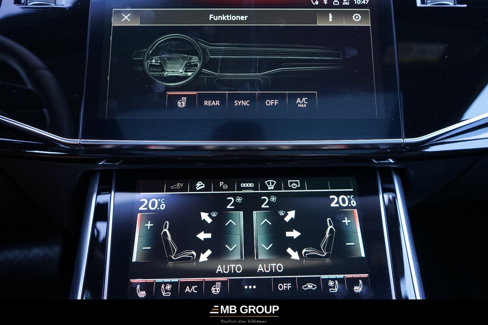 Sort Audi Q7 fra 2021