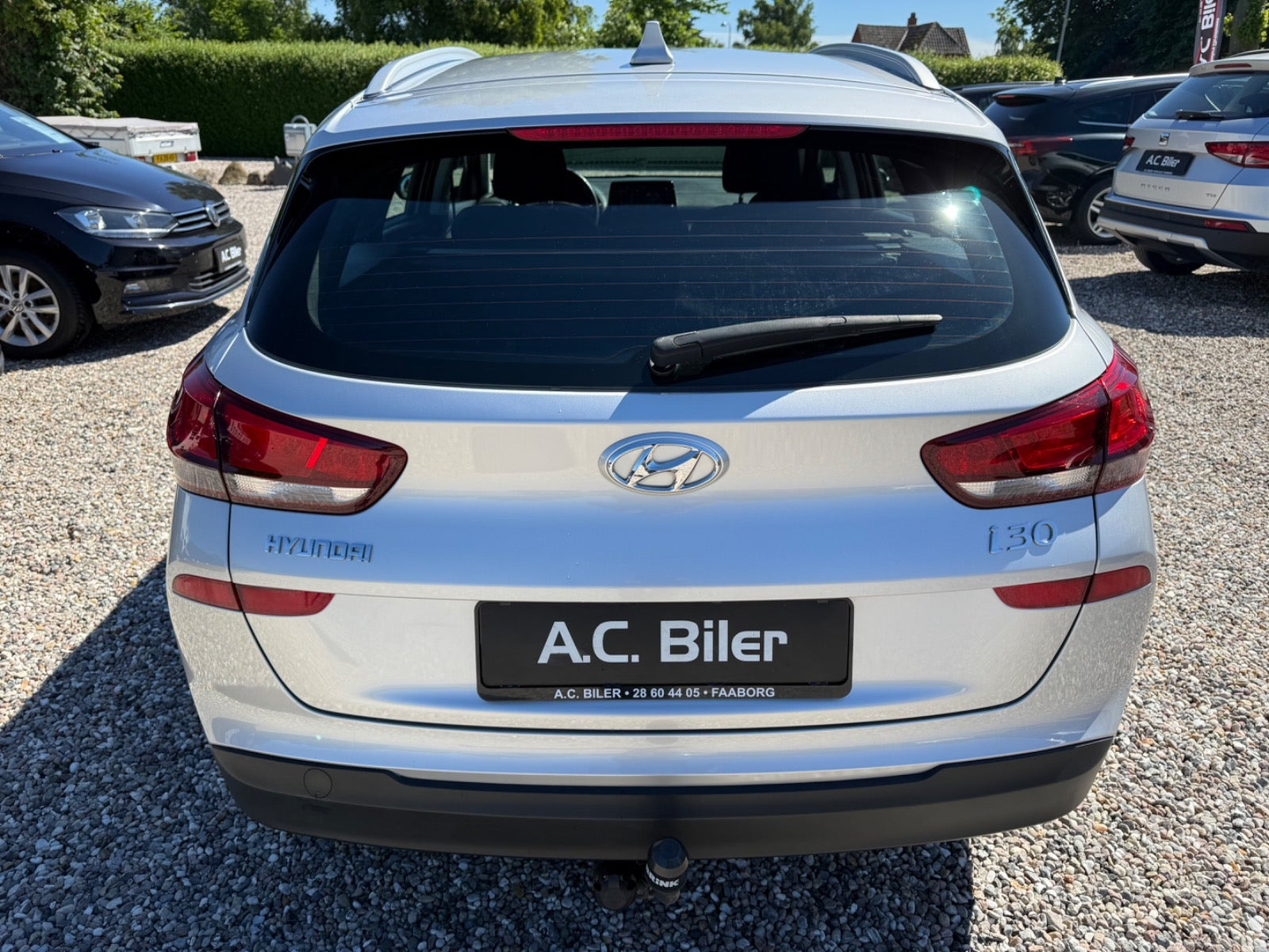 Sølv Hyundai i30 fra 2020