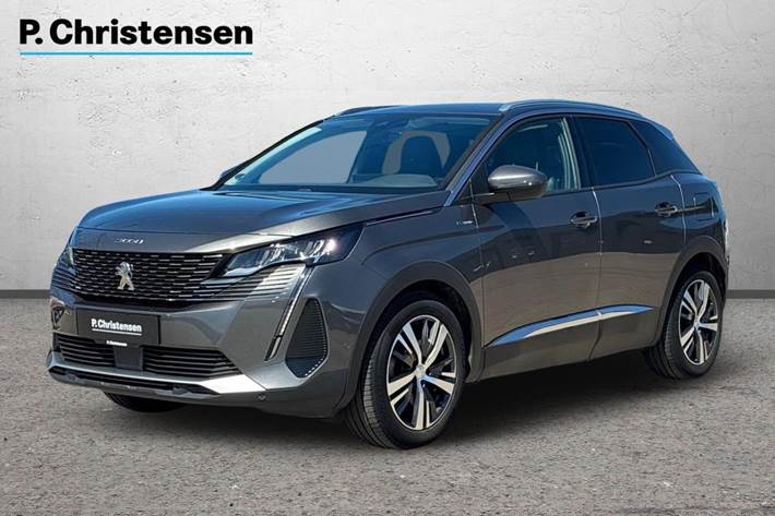 Grå Peugeot 3008 fra 2021