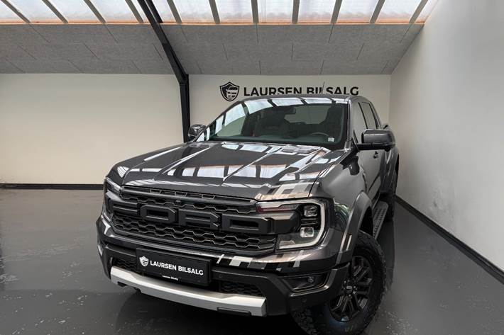 Grå Ford Ranger Raptor fra 2022