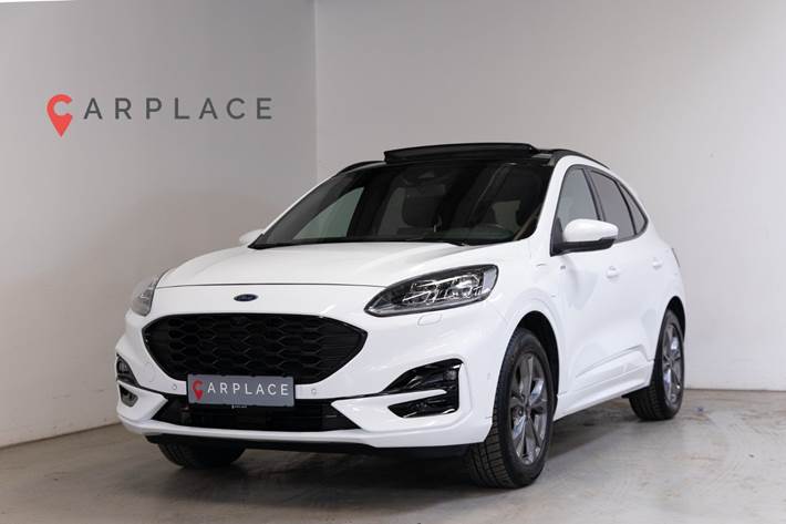 Hvid Ford Kuga fra 2020